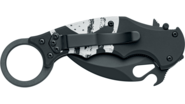 Fox Fox SKULL taittuva karambit, terä ruostumaton teräs N690Co black idroglider, mutta - KNIFESTOCK