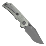 Tenable Fermi Grey TiCn Coated 14C28N Liner Lock T1122A4 - KNIFESTOCK