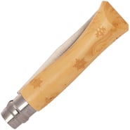 Opinel VRI N°07 Inox Nature Motyw Śnieżynki 254239 - KNIFESTOCK