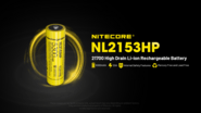 Nitecore Rechargeable 21700 Li-ion Battery 5300mAh 3.6V NL2153HP (5300mAh) - KNIFESTOCK