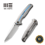 WE Knife 601X Gray Titanium Polished Satin CPM 20CV Frame Lock Limited Edition 150 Pcs WE01J-2 - KNIFESTOCK