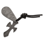 Viper LILLE DAMASCO Bjorkmans Twist Pattern, TITANIUM w damascus overlay VA5964TI - KNIFESTOCK
