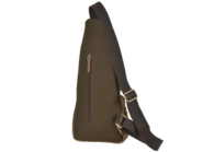 GreenBurry Crossbody Bag Leder 20x45cm &quot;Vintage&quot; antikbraun - KNIFESTOCK