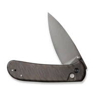 WE Knife Qubit Tiger Stripe Pattern Flamed Titanium Handle WE22030F-4 - KNIFESTOCK