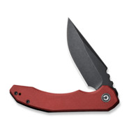 Civivi Bluetick Burgundy G10 HandleBlack Stonewashed 14C28N BladeNested Liner Lock C23050-2 - KNIFESTOCK