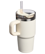 Stanley  The Quencher/Cup H2.0 Fluted Tumbler 600 ml/20oz Cream Gloss 10-13004-036 - KNIFESTOCK