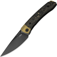 Kizer Mini MoMo S90V Titanium+Fat Carbon Camo Gold Ki3663A3 - KNIFESTOCK