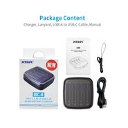 Xtar BC4 Type-C 1.5V Li-ion/1.2V Ni-MH Battery Charger - KNIFESTOCK