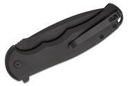 CIVIVI Praxis Black Aluminum Handle Black Stonewashed Nitro-V Blade Button Lock C18026E-1 - KNIFESTOCK