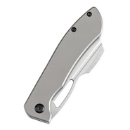 KANSEPT Cybin Stonewashed CPM S35VN 0.137''/3.5mm Bead Blasted Titanium K1080A3 - KNIFESTOCK