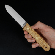 Brisa Flat 80CrV2 Carbon 0 Sheath kephart 115 - KNIFESTOCK