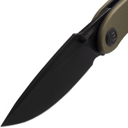 KUBEY Momentum Sherif Manganas Design Liner Lock Front Flipper Couteau Pliant Manche Vert G10 KU344B - KNIFESTOCK