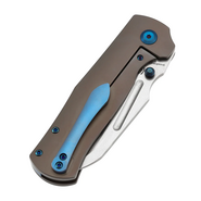 Kansept Dreadnaught Stonewashed CPM S35VN, Bronsanodiserad Ti - KNIFESTOCK