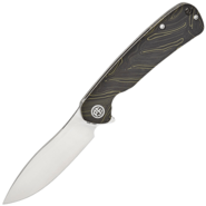 Petrified Fish PFE14 Rogue Satin 154CM Green Gmascus G10 PFE14GRDMS - KNIFESTOCK