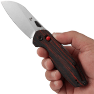 Tenable Knives Model 6 Stonewashed 14C28N, Piros &amp; Fekete G-mascus T1022V8 - KNIFESTOCK