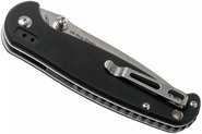 REAL STEEL H6 Blue Sheep Black Stonewashed RE-7762 - KNIFESTOCK