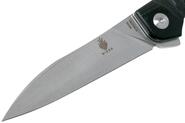 Kizer Splinter Flipper Knife N690 Stonewashed Blade, Black G10 Handles - V3457N1 - KNIFESTOCK