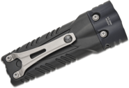 Microtech Surefire Luminary D/E M390MK Stonewashed Black Aluminum Stiletto Pro II EDC Flashlight - KNIFESTOCK