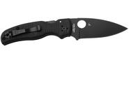 Spyderco Shaman Salt Black G-10 CPM MagnaCut Black Blade C229GMCBKP - KNIFESTOCK