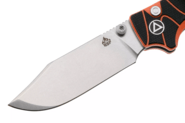 QSP Knife Kali, Button lock, 14C28N stonewashed, Black/Orange G10 QS159-D1 - KNIFESTOCK