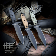 Halfbreed Blades Medium Infantry Knife - Fixed Blade MIK-03P Gen-2 DE - K340 - KNIFESTOCK