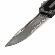 Microtech Scarab® II S/E Gen III Natural Clear Apocalyptic® Parcialmente Serrilhada 127 - KNIFESTOCK
