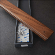 Dellinger Wooden magnetic strip (wallnut) 430x65x20mm - KNIFESTOCK