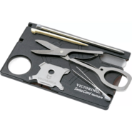 Victorinox SwissCard Nailcare, nero trasparente 0.7240.T3 - KNIFESTOCK