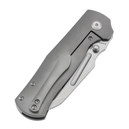 Kansept Dreadnaught Stonewashed CPM S35VN, Stonewashed Ti - KNIFESTOCK