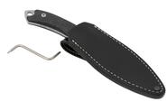 MKM POCKET TANGO 1 – MAGNACUT MUK Satin Fixed bld, MARBLE CARBON FIBER hdl, +POC - KNIFESTOCK