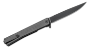 Ocaso Solstice Carbon Fiber + Black / Straight  10CFB - KNIFESTOCK