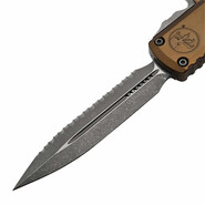 Microtech ULTRATECH GEN IV D/E APOCALYPTIC FULL SERRATE TAN 11224-12APTA - KNIFESTOCK
