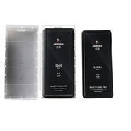 HEZHEN glass whetstone set 3000#/10000# carton box HZ-BL-MDS-3/10 - KNIFESTOCK
