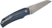 MKM ICE – MAGNACUT SW bld - DENIM CANVAS MICARTA hdl, S/S LINER Linerlock MK IC-DC - KNIFESTOCK