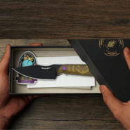 Kizer Mini Harpoon 3V PEI 1040SHW1 - KNIFESTOCK