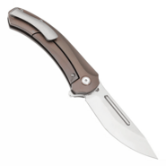 Kansept knives Hira Satin CPM S35VN Bronze Anodized Titanium K1090A2 - KNIFESTOCK