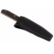 Viper MIRROR1 Spear Point Satin M390, Ziricote Wood, Leather sheath VT4058ZI - KNIFESTOCK