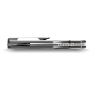 Vosteed Psyop Elmax Satin Gray Titanium A2202 - KNIFESTOCK