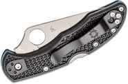 Spyderco Delica 4 TTF Lightweight Black C11FPSBKBL - KNIFESTOCK