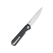 Bestechman FLICK-Satin+ Stonewash-D2-G10-Black BMK13A - KNIFESTOCK