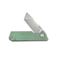 KUBEY Avenger Outdoor EDC Folding Pocket Knife Jade G10 Handle KU104E - KNIFESTOCK