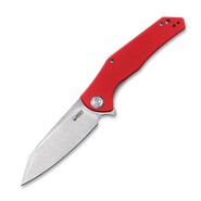 KUBEY Flash Liner Lock Flipper Folding Knife Red G10 Handle KU158D - KNIFESTOCK