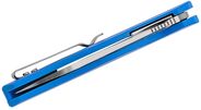 Petrified Fish PF818 Forward Satin D2 Blue G10 PF818BS - KNIFESTOCK