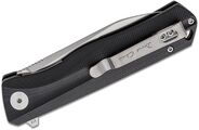 Petrified Fish PF818 Forward Satin D2 Black G10 PF818DS - KNIFESTOCK