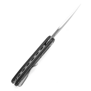 TENABLE KNIVES Einar Stonewashed Nitro-V 0.137&#039;&#039;/3.5mm Black Micarta T2072A3 - KNIFESTOCK