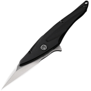 Petrified Fish PFE10 Hummingbird Satin M390 Black Titanium PFE10DS - KNIFESTOCK