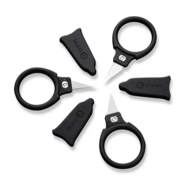 CIVIVI Quick Snip 3 pcs Mini Neck KnivesBlack ABS With Rubber CoatingPlain 6Cr - KNIFESTOCK