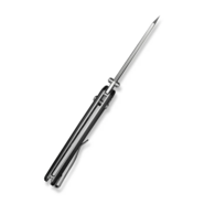 Sixgill Black G10 HandleSatin Finished Nitro-V BladeCrossbar Lock - KNIFESTOCK