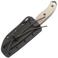 ESEE Knives ESEE-5S-E Combo Edge, Tan Micarta Handles, Black Kydex Sheath - KNIFESTOCK