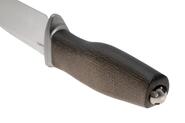 Lion Steel Feststehendes Messer M390 Klinge, GRÜNES Burlap, Ti-Parierstange, Lederscheide AH BLG - KNIFESTOCK